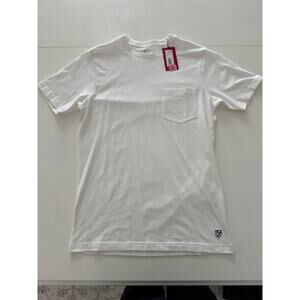 Cremieux Men's Classic White T-Shirt Slim Fit Crew Neck Size Small New with Tag